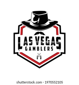 Las Vegas Gamblers Illustration Vector Stock Vector (Royalty Free ...