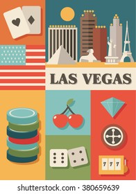 Las Vegas icon set