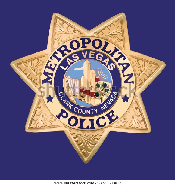 Las Vegas\
Metropolitan Police Logo\
Vector