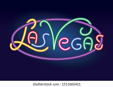 Las Vegas Nevada USA neon sign