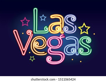 Las Vegas Nevada USA neon sign