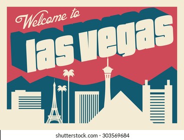 Las Vegas postcard