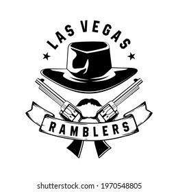 The las vegas ramblers illustration vector