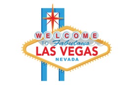 Las Vegas Sign Vector Illustration
