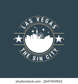 Las Vegas, The Sin City emblem