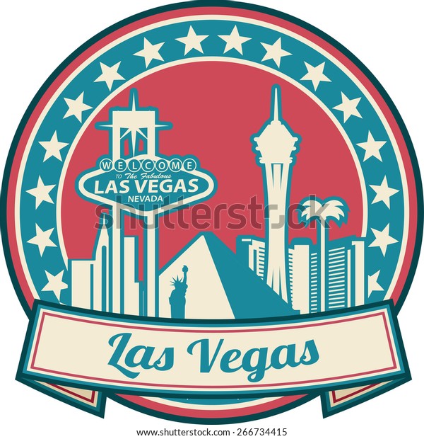 Las Vegas Skyline Stock Vector (Royalty Free) 266734415