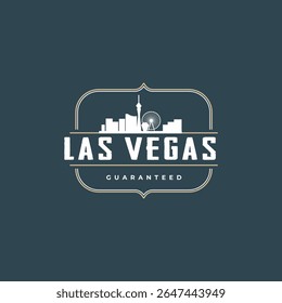 Las Vegas Skyline Badge (1)
