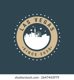 Las Vegas Skyline Emblem (1)