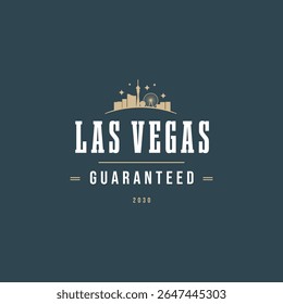 Las Vegas Skyline Graphic Design