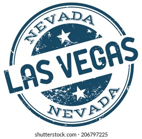 las vegas stamp