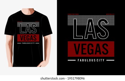 las vegas, united states of america, typography graphic design, for t-shirt prints, vector illustration
