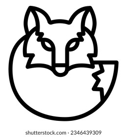 Lasa line icon, worldwildlife concept, lasa vector sign on white background, lasa outline style mobile concept web design. Vector graphics.