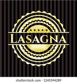 Lasagna gold emblem