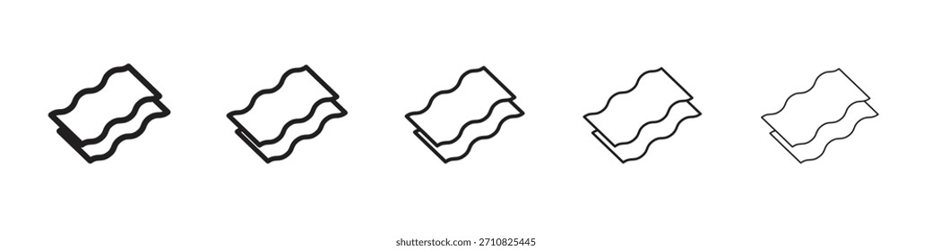 Lasagne icon design, logo, app, UI. Vector illustration, EPS
