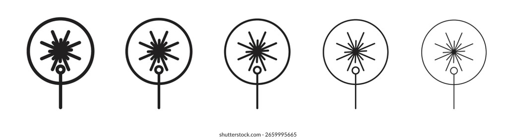 Icono de haz láser para su diseño de Sitio web, logotipo, App, interfaz de usuario.