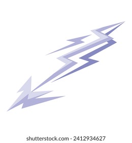 Icono de disparo láser vector isométrico. Aparato de armas de fuego. Fotón futurista