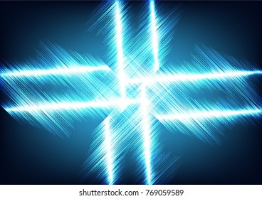 Laser Blue abstract Background with Digital wave and shiny concept,design for Wallpaper and other,Vector,Illustration.