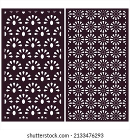 Laser and Cnc Router Cutting Design Vector.