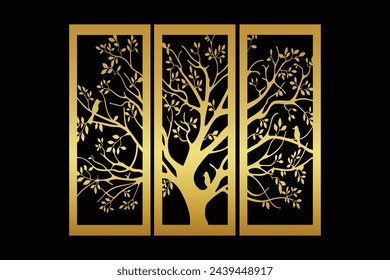 Laser cnc router plasma cut panel