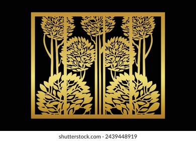 Laser cnc router plasma cut panel