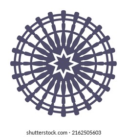 Laser cut artwork - vector stock