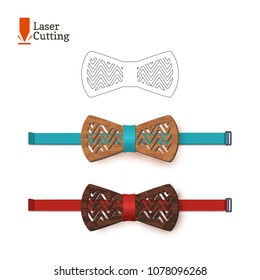 laser cut bowtie template vector silhouette stock vector royalty free 1078096268 shutterstock