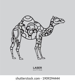Laser Cut Camel Wall Art