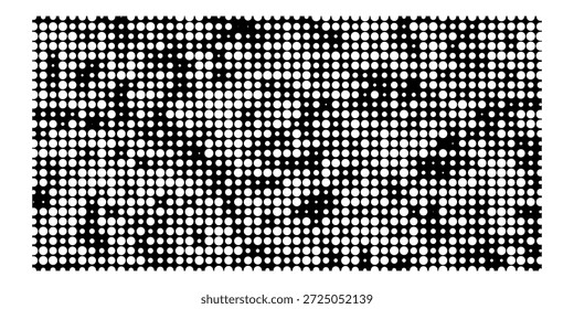 Panel decorativo cortado por láser con patrón de burbuja abstracto. Diseño geométrico