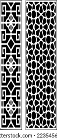 Laser Cut Door dxf File