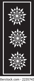 Laser Cut Door dxf File