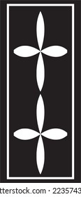 Laser Cut Door dxf File