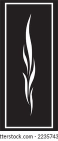 Laser Cut Door dxf File