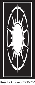 Laser Cut Door dxf File