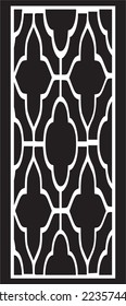 Archivo dxf de puerta de corte láser
