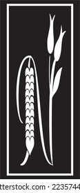 Laser Cut Door dxf File