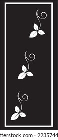 Laser Cut Door dxf File