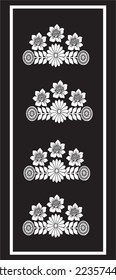 Archivo dxf de puerta de corte láser