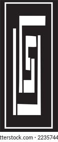 Laser Cut Door dxf File