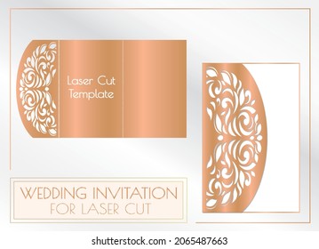 Plantilla de invitación a corte láser para grabadores láser.

Listo para descargar y cortar.