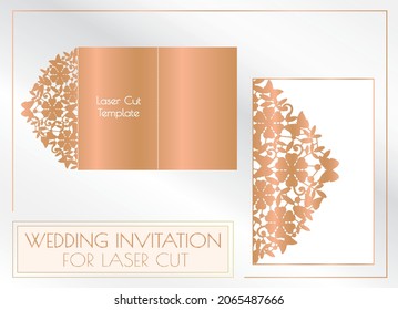 Laser cut invitation template for laser engravers.

Ready to Download and cut.