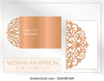 Laser cut invitation template for laser engravers.

Ready to Download and cut.