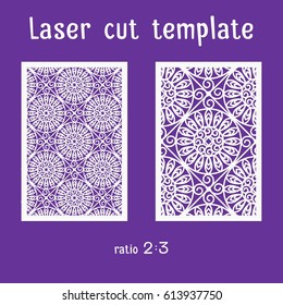 Laser cut ornamental panels.Cutout paperwork. Wood carving.