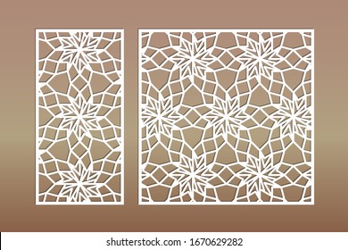 Islamic Arabic Cnc Laser Pattern Decorative Stock Vector (royalty Free 