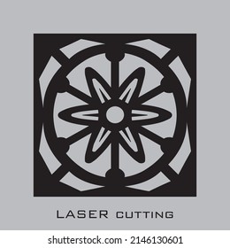 Plantilla de panel de corte láser para metal, madera, papel, grabado, CNC, esténcil.