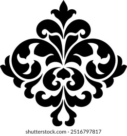 Laser Cut pattern with baroque ornament. Vector Stencil Template for cnc cutting, decorative panels of wood, Mandala. Luxury golden Round Ornament Pattern, Mehndi style, luxury mandala.