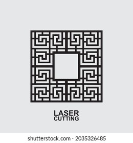 Paneles CNC de plantilla de corte láser