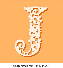 laser cut template initial monogram letters stock vector royalty free 1182445678 shutterstock