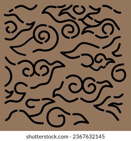 Laser cut template pattern, vector. Metal cutting or wood carving, panel design, stencil for fretwork, paper art, card background or interior decor. 