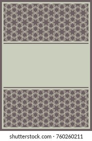 Laser cut vector card. Invitation floral design. Save the Date concept.
