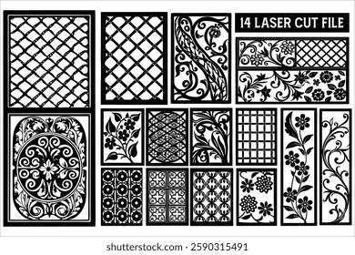 Laser Cut Vector for Crafts